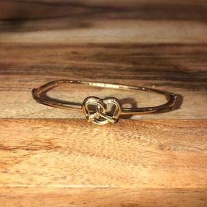 Kate Spade ‘Twist & Shout' Pretzel Bangle Bracelet